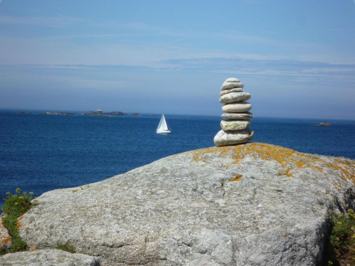 Natural Stone House Close To The Sea, Lannilis Buitenkant foto