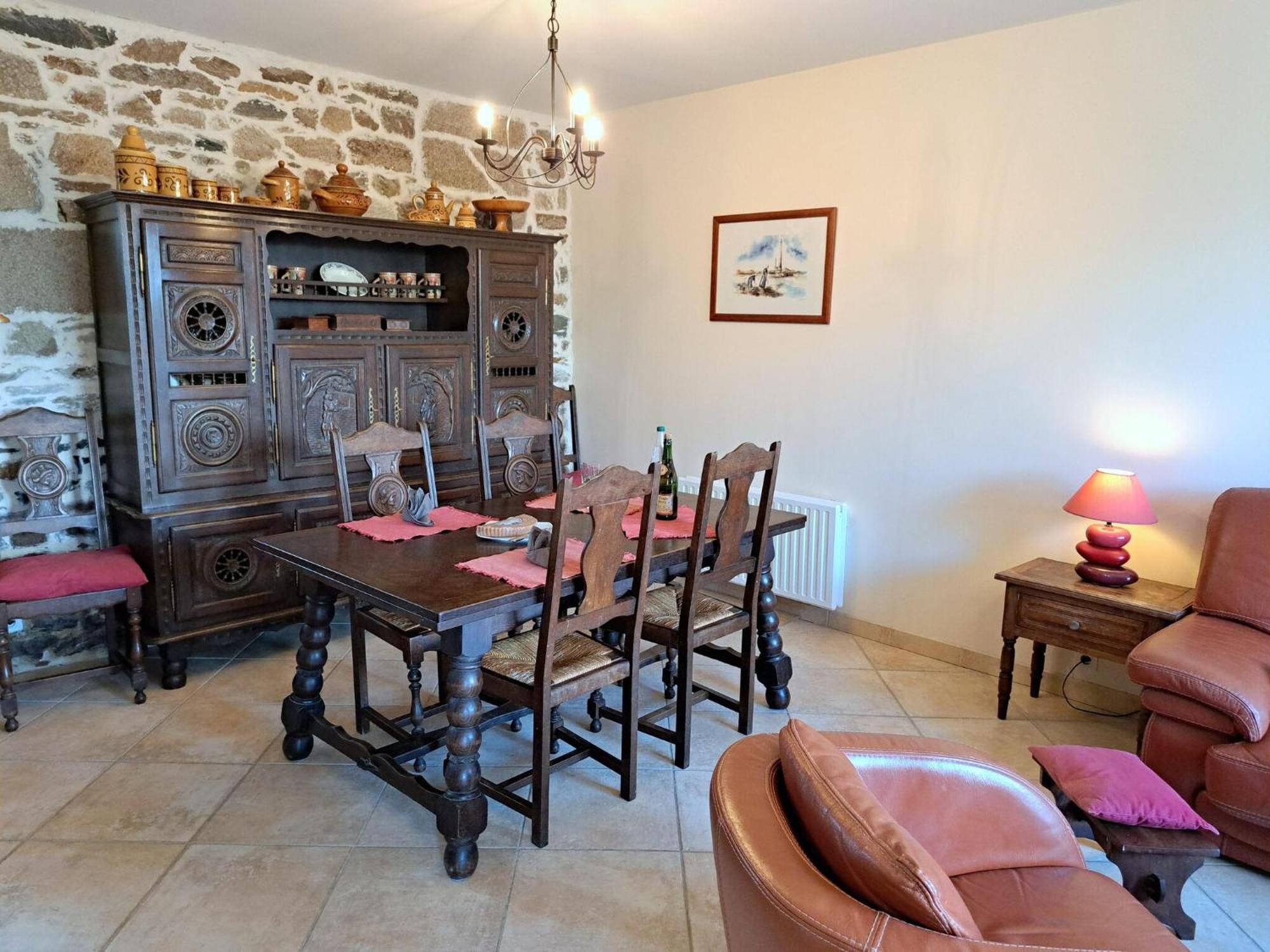 Natural Stone House Close To The Sea, Lannilis Buitenkant foto